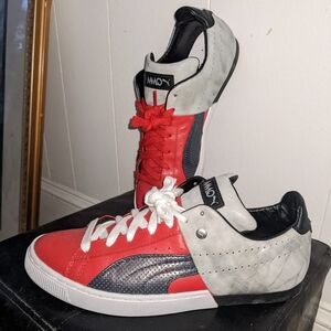 Puma MMQ red and gray sz 9.5 *rare*